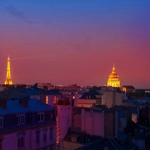 Eiffel Tower View + Terrace Saint Germain Des Pres